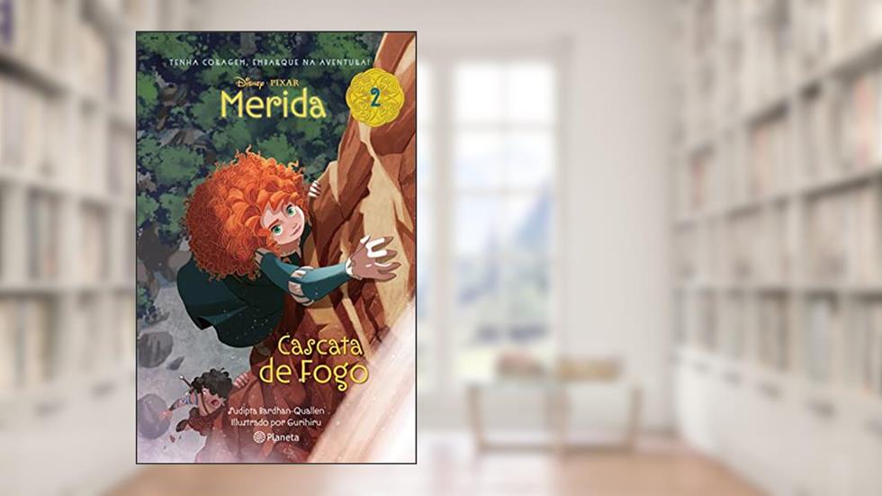 Merida 2: Cascata de fogo, do autor Sudipta Bardhan-Quallen
