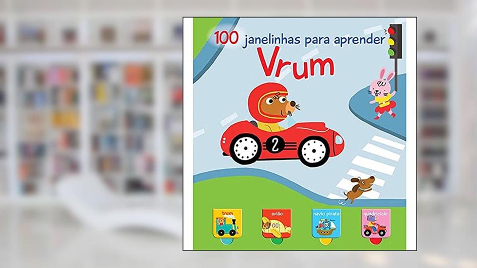 Vrum : 100 janelinhas para aprender, do autor Yoyo Books