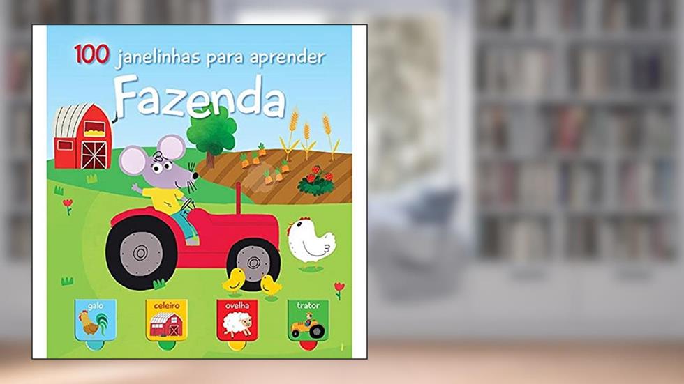 Fazenda : 100 janelinhas para aprender, do autor Yoyo Books
