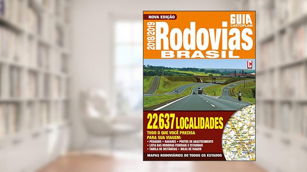 Guia Cartoplam - Rodovias Brasil - Gigante - 2018/2019, do autor On Line Editora