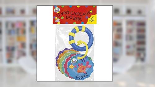Capa de Livro-chocalho do Bebê: Oceano, do autor SMALL WORLD CREATIONS