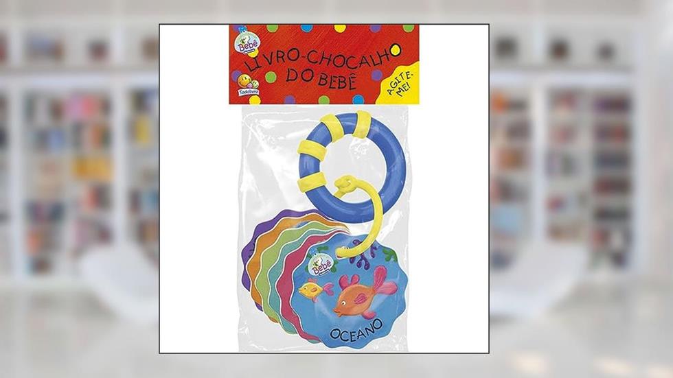 Livro-chocalho do Bebê: Oceano, do autor SMALL WORLD CREATIONS