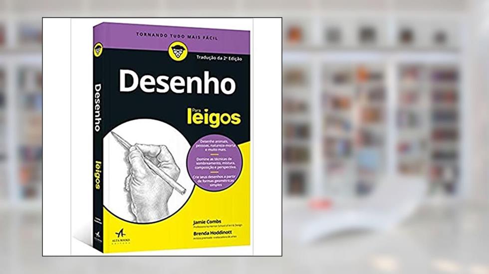 Desenho Para Leigos, do autor Brenda Hoddinott; Jamie Combs