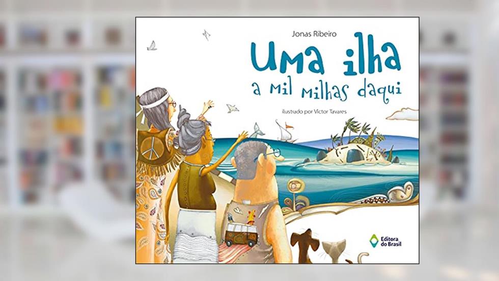 Uma lha a mil milhas daqui, do autor Jonas Ribeiro