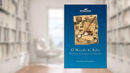 Capa de O mundo de Sofia, do autor Jostein Gaarder