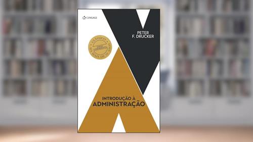 Capa de Introdução À Administração, do autor Peter F. Drucker