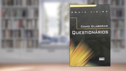 Capa de Como Elaborar Questionários, do autor Sonia Vieira