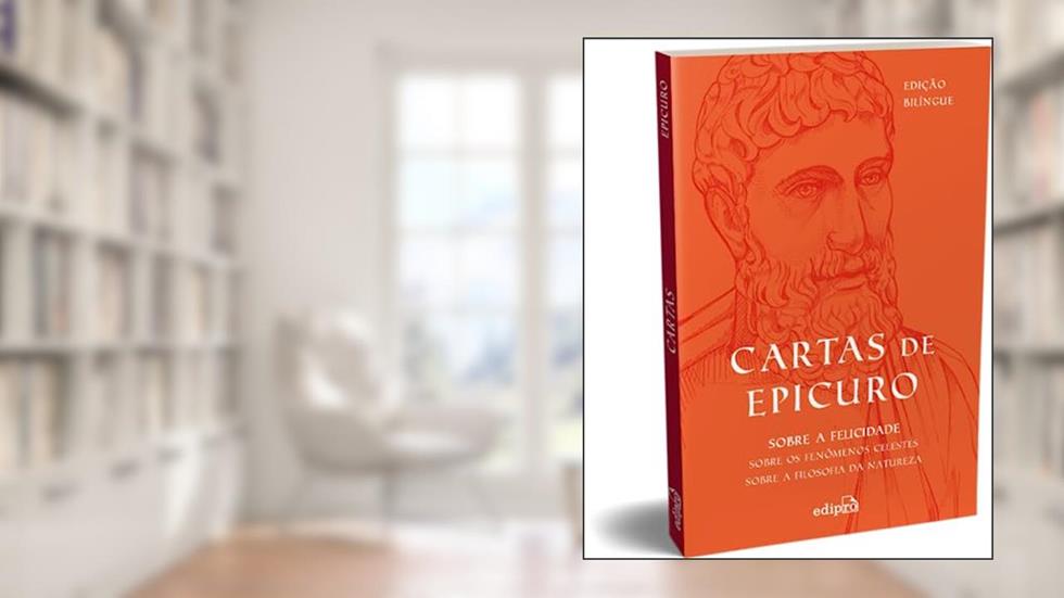 Cartas de Epicuro: Edição Bilíngue com Postal + Marcador, do autor Epicuro