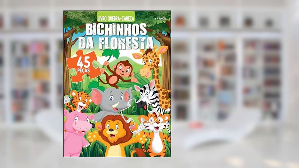 Bichinhos da floresta - Livro quebra-cabeça, do autor On Line Editora