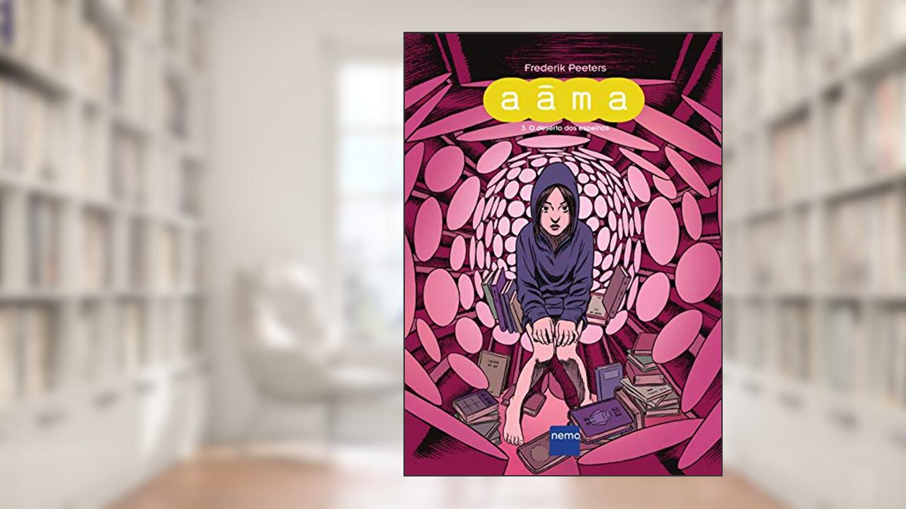 Aâma - Volume 3: O deserto dos espelhos, do autor Frederik Peeters