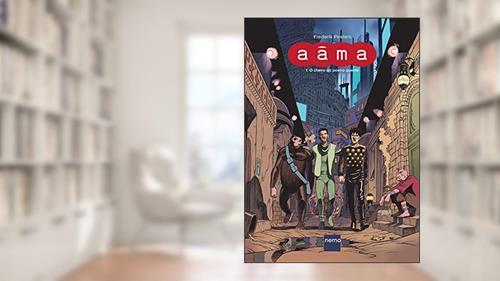Capa de Aâma - Volume 1: O cheiro da poeira quente, do autor Frederik Peeters