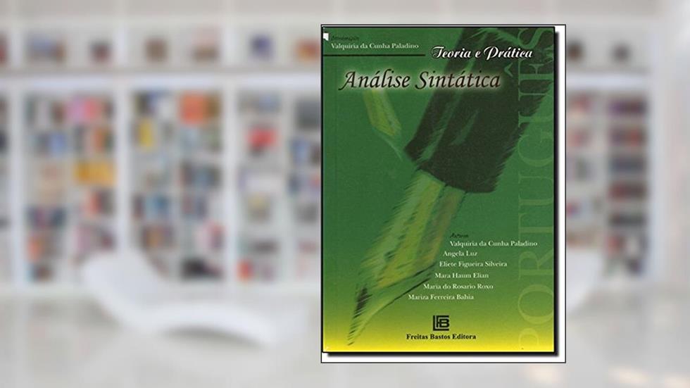 Análise Sintática, do autor Valquíria da Cunha Paladino