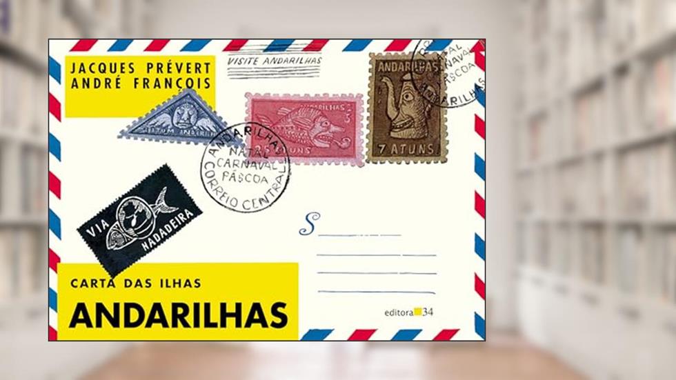 Carta das ilhas Andarilhas, do autor Jacques Prévert