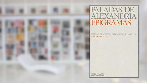 Capa de Epigramas, do autor Paladas de Alexandria