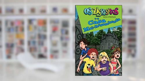 Capa de Os Ziskisitos e a Casa Mal-Assombrada, do autor Silvia Strufaldi