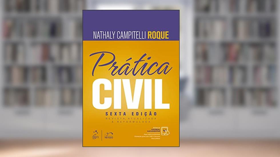 Prática Civil, do autor Nathaly Campitelli Roque