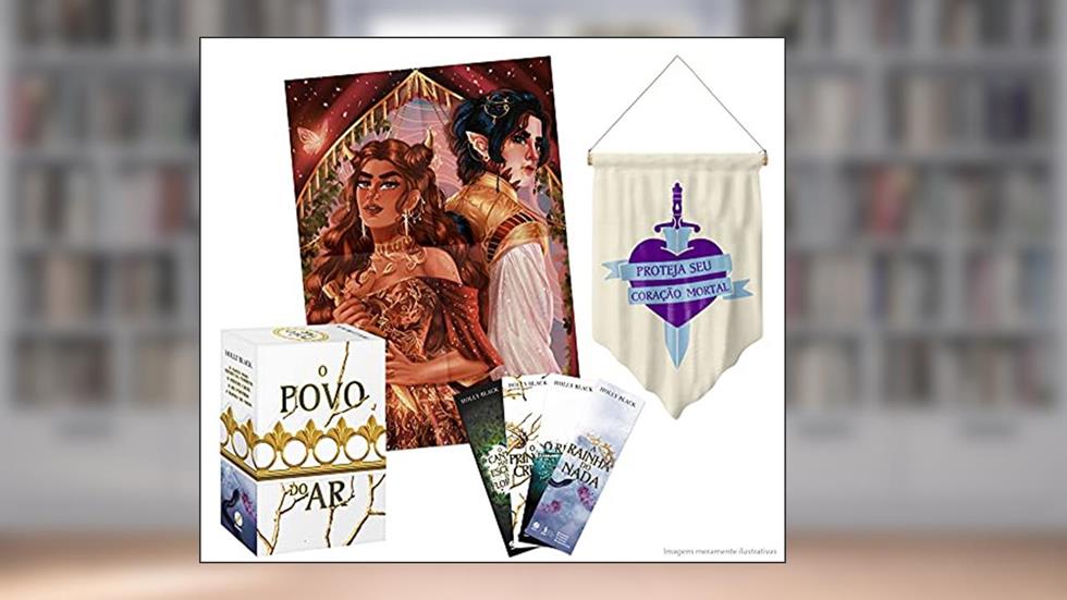 Box O povo do ar - acompanha brindes, do autor Holly Black