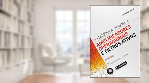 Capa de Amplificadores Operacionais e Filtros Ativos, do autor Antonio Pertence Jr.
