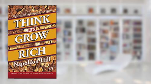 Capa de Think and grow rich: for men and Women who Resent Poverty, do autor Napoleon Hill