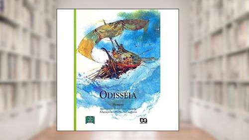 Capa de Odisseia, do autor Geraldine Mccaughrean; Homero