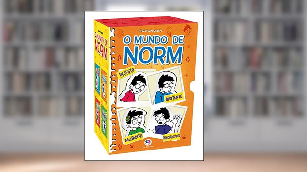 Box o mundo de Norm, do autor Jonathan Meres