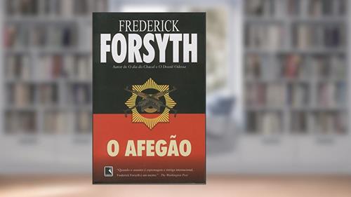Capa de O Afegão, do autor Frederick Forsyth