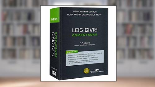 Capa de Leis Civis Comentadas, do autor Nelson Nery Junior