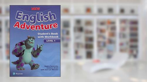 Capa de New English Adventure Student's Book Pack Level 1: Student's Book With Workbook, do autor Cristiana Bruni; Regina Raczynska