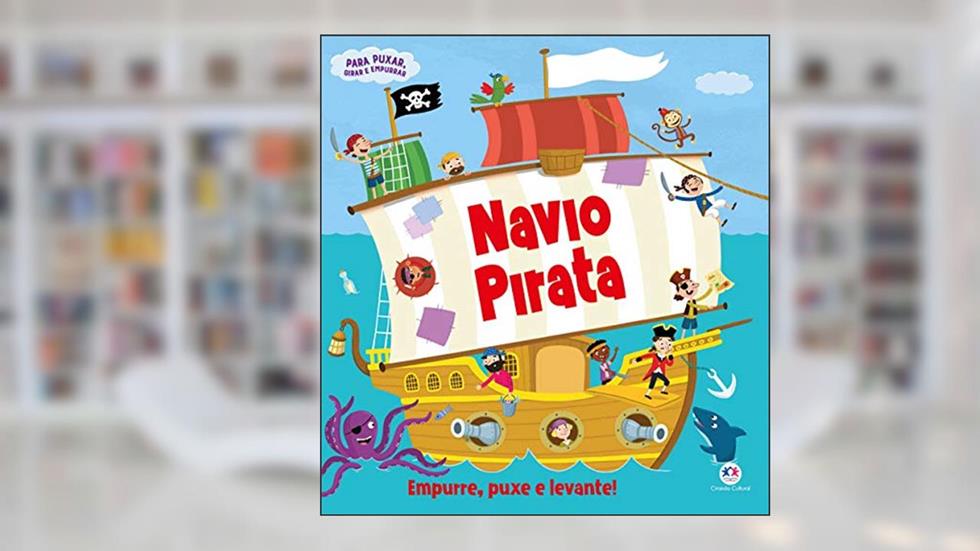 Navio pirata, do autor Ciranda Cultural