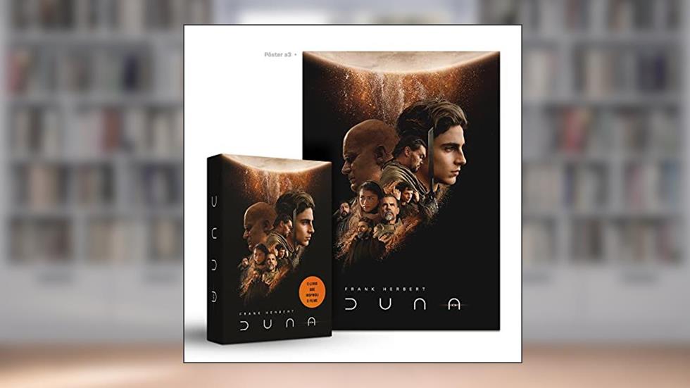 Duna com sobrecapa + pôster filme: 1, do autor Frank Herbert