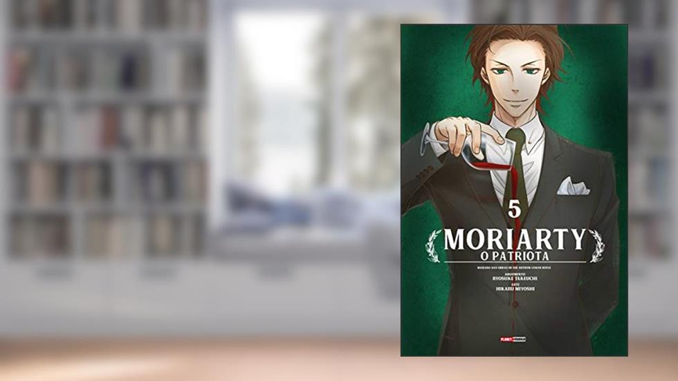 Moriarty: o Patriota Vol. 5, do autor Ryosuke Takeuchi