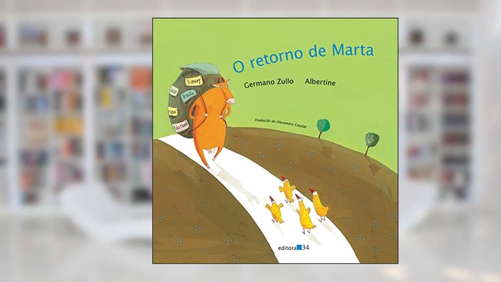O retorno de Marta, do autor Germano Zullo; Albertine
