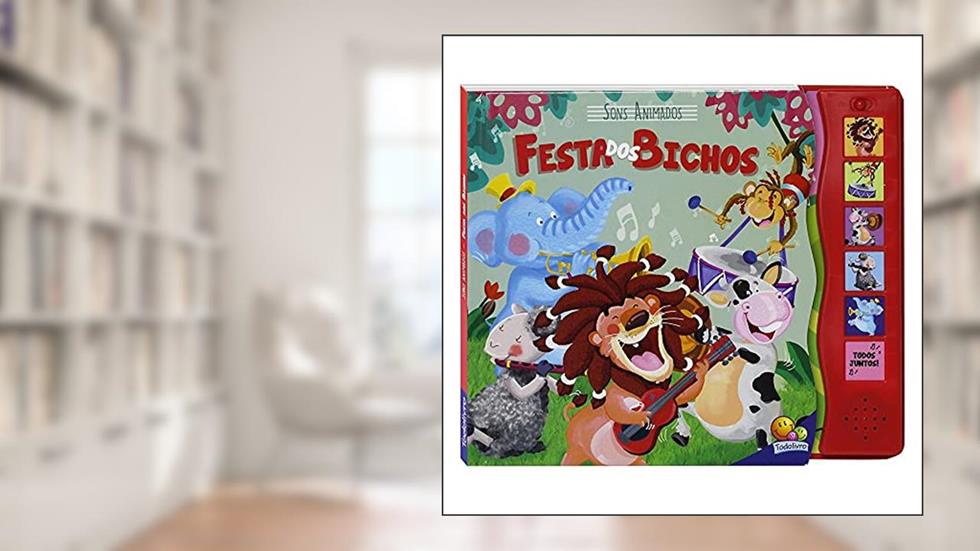 Sons Animados: Festa dos Bichos, do autor Little Pearl Books