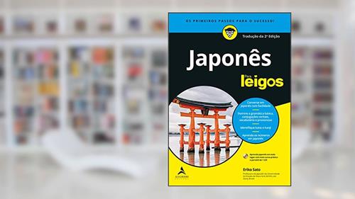 Capa de Japonês Para Leigos, do autor Eriko Sato