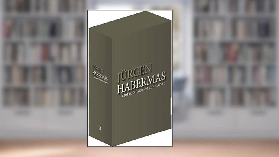 Teoria do agir comunicativo - caixa contendo 2 volumes, do autor Jurgen Habermas