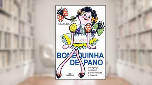 Capa de Bonequinha de Pano, do autor Ziraldo Alves Pinto
