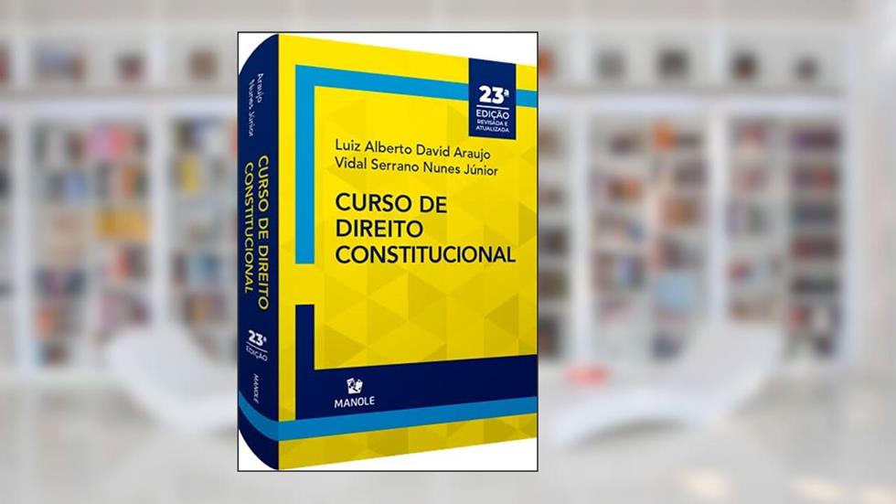 Curso de direito constitucional, do autor Vidal Serrano Nunes Júnior