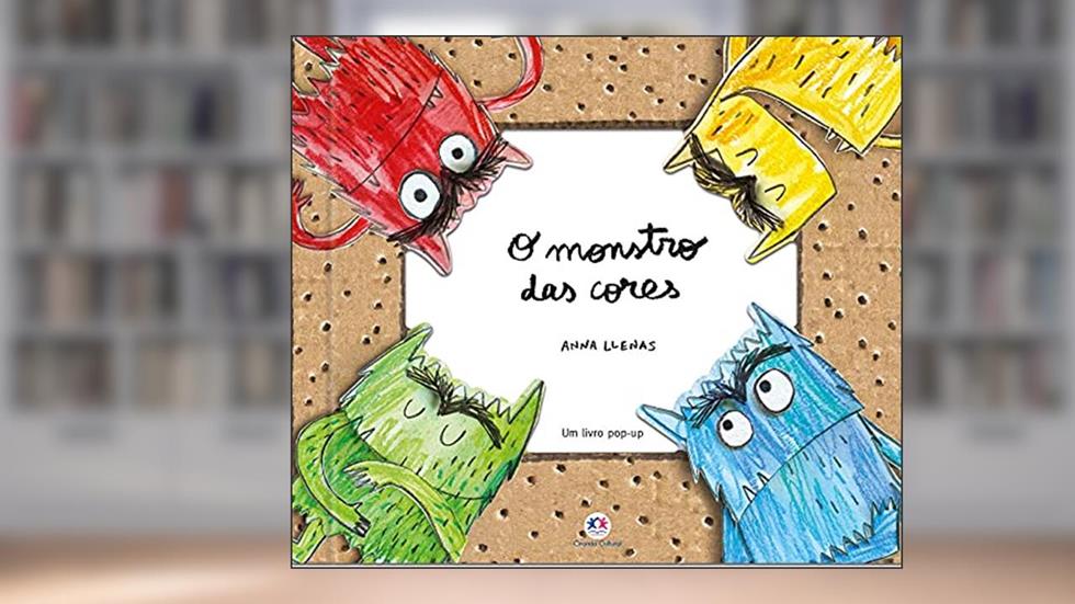 O monstro das cores, do autor Anna Llenas