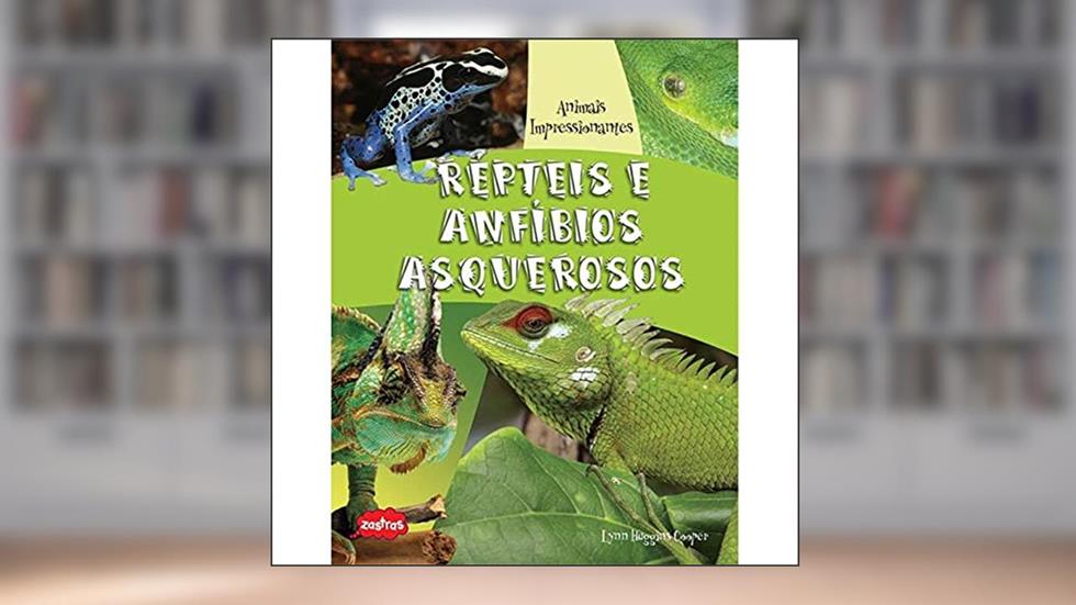 Répteis e anfíbios asquerosos, do autor Lynn Huggins-Cooper