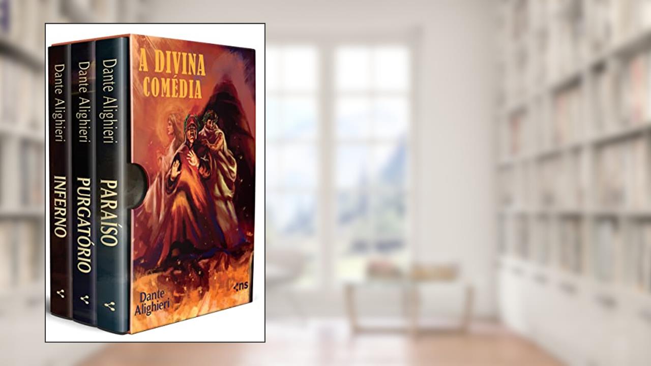 Box A Divina Comédia, do autor Dante Alighieri; Luciene Ribeiro dos Santos de Freitas