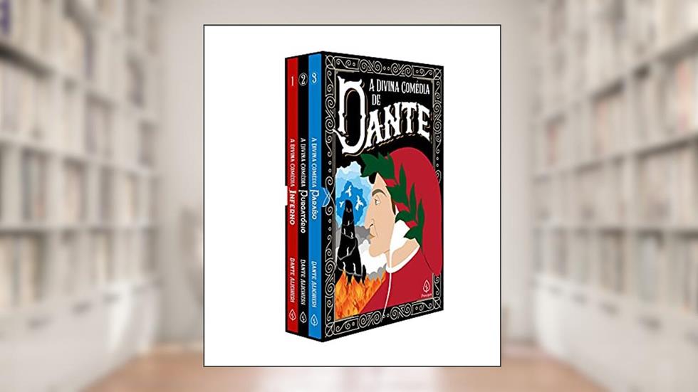 A divina comédia: Box com 3 livros, do autor Dante Alighieri