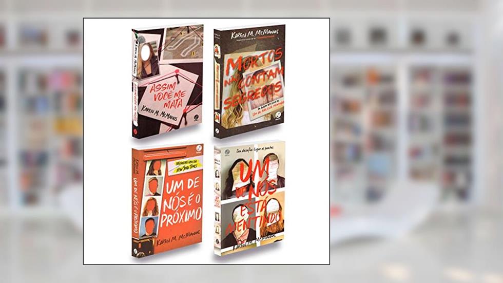 Coleção Um de Nós Está Mentindo-4 Livros, do autor Autor Karen M. Macmanus; Tradução Ana Lima; Tradução Carolina Simmer; Tradução Petê Rissatti