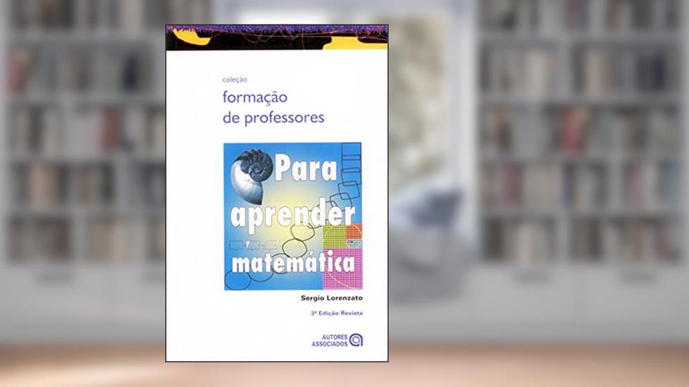 Para Aprender Matemática, do autor Sergio Lorenzato