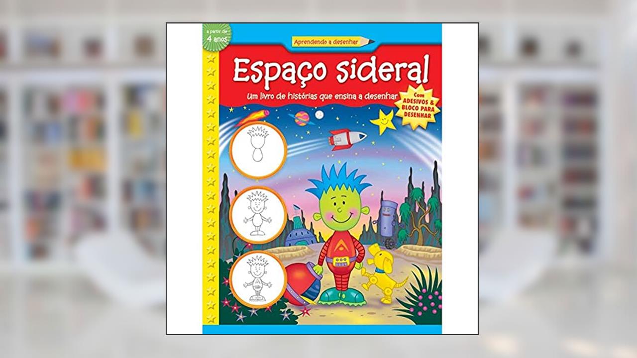 Espaço sideral : Aprendendo a desenhar, do autor Walter Foster Publishing