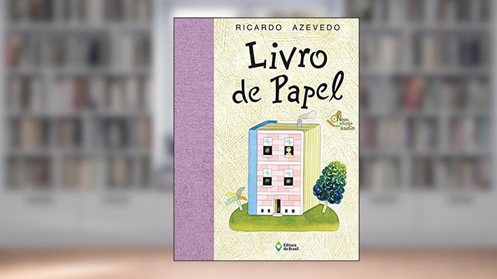 Livro de papel, do autor Ricardo Azevedo