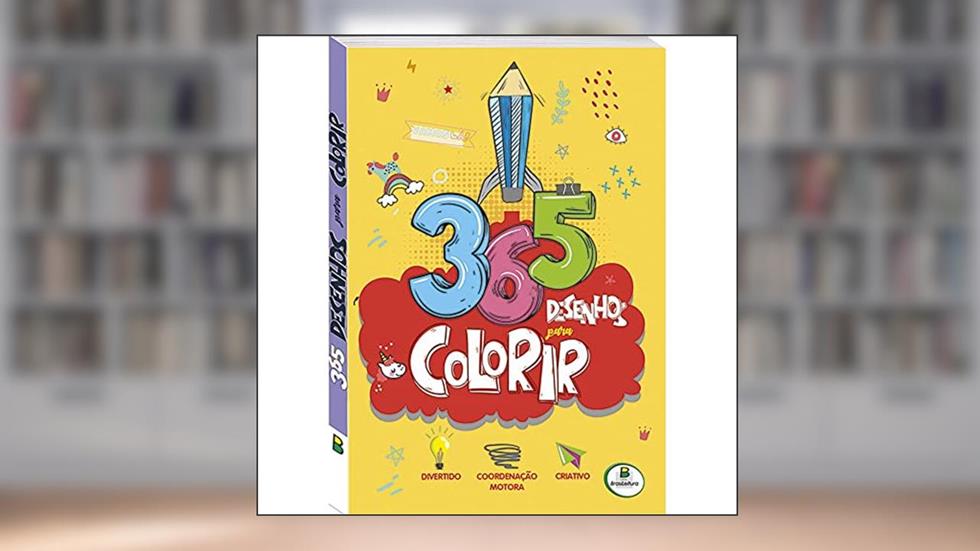 365 Desenhos para colorir (Amarelo), do autor Little Pearl Books