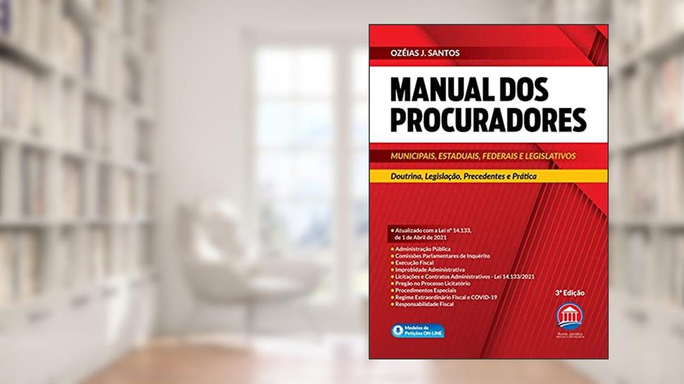 Manual dos Procuradores, do autor Ozéias J. Santos