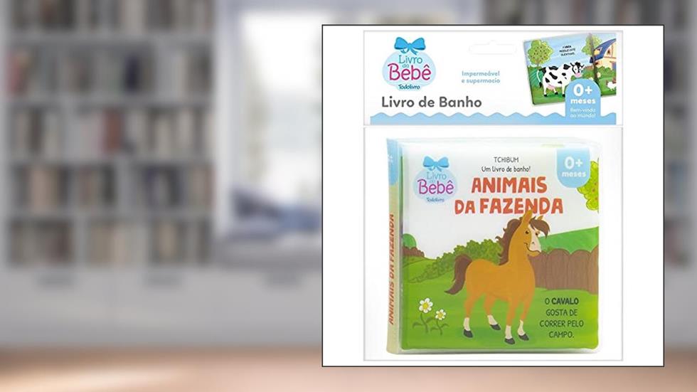 Tchibum - Um livro de banho! Animais da Fazenda, do autor Todolivro