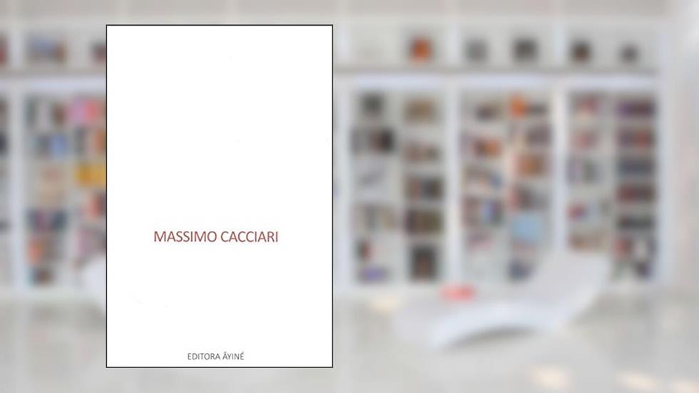 O poder que freia, do autor Massimo Cacciari