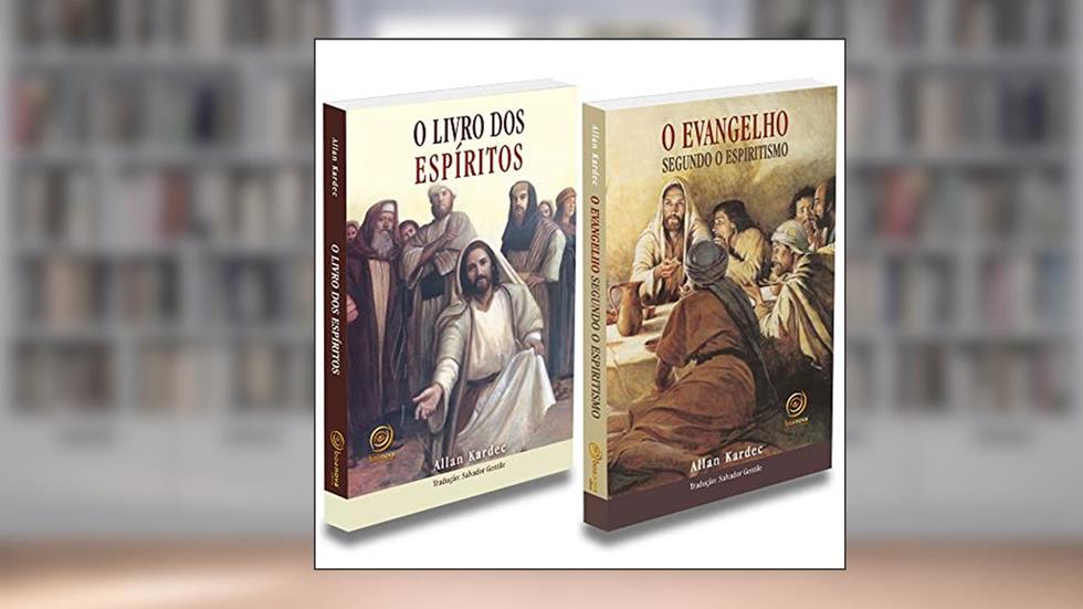 Kit Livro dos Espiritos + Evangelho Segundo o Espiritismo, Econômico, do autor Autor: Allan Kardec / Tradução: Salvador Gentile